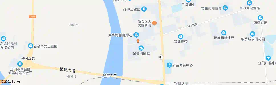 江门今洲路_公交站地图_江门公交_妙搜公交查询2025