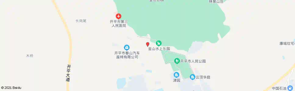 江门金山公园站_公交站地图_江门公交_妙搜公交查询2025