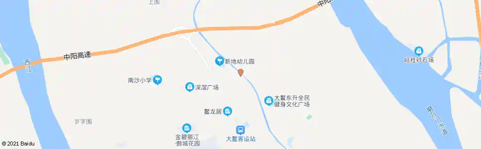 江门新地村站_公交站地图_江门公交_妙搜公交查询2025