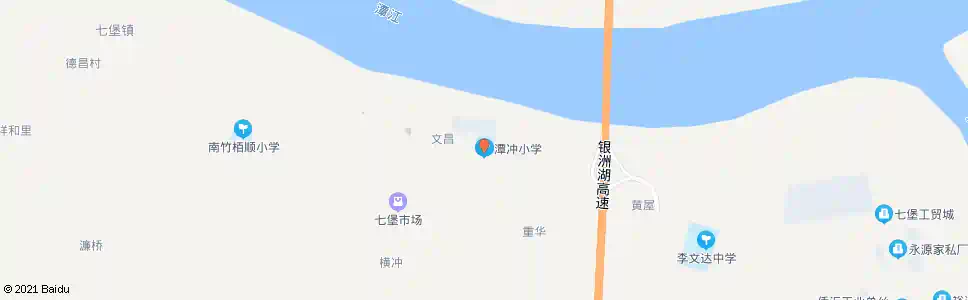 江门谭冲小学_公交站地图_江门公交_妙搜公交查询2025