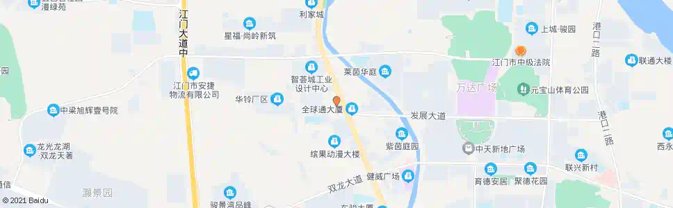 江门冠华集团_公交站地图_江门公交_妙搜公交查询2025