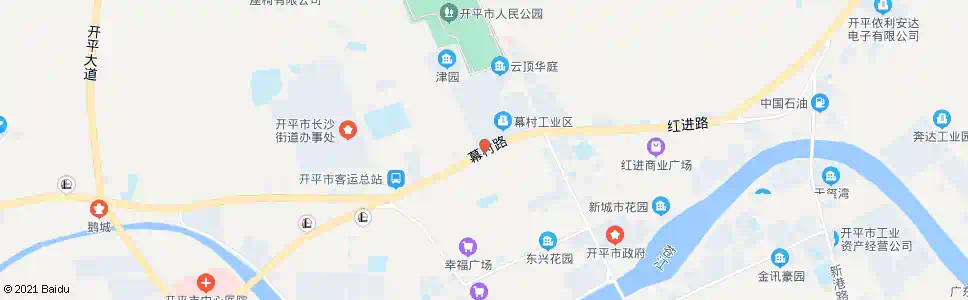 江门幕村管区站_公交站地图_江门公交_妙搜公交查询2025