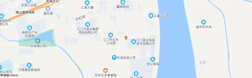 江门崇达技术_公交站地图_江门公交_妙搜公交查询2025