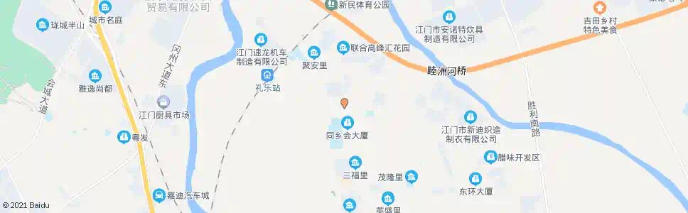 江门新兴村_公交站地图_江门公交_妙搜公交查询2025