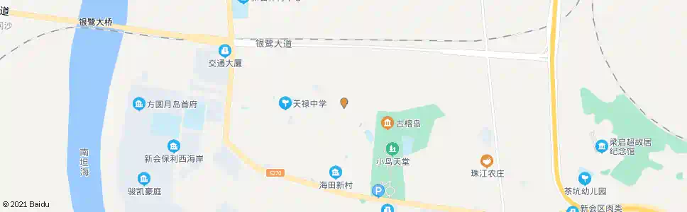 江门天马市场_公交站地图_江门公交_妙搜公交查询2025
