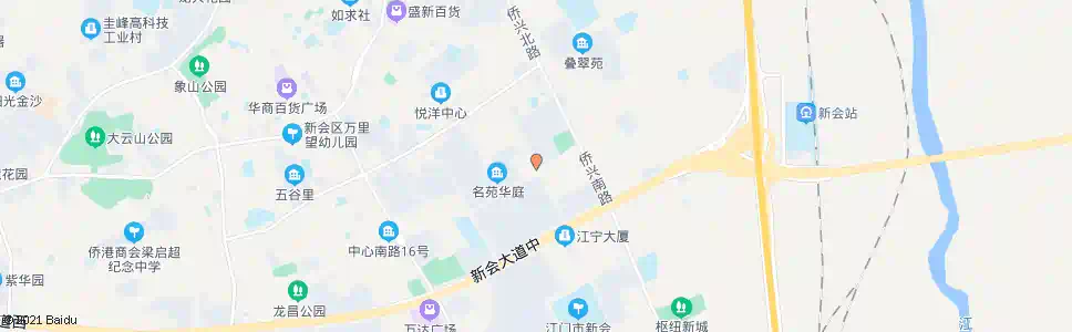 江门同德二路_公交站地图_江门公交_妙搜公交查询2025