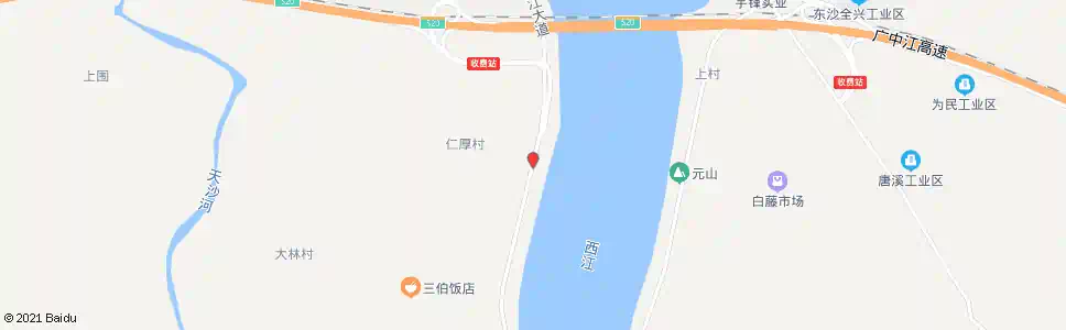 江门仁厚村_公交站地图_江门公交_妙搜公交查询2025