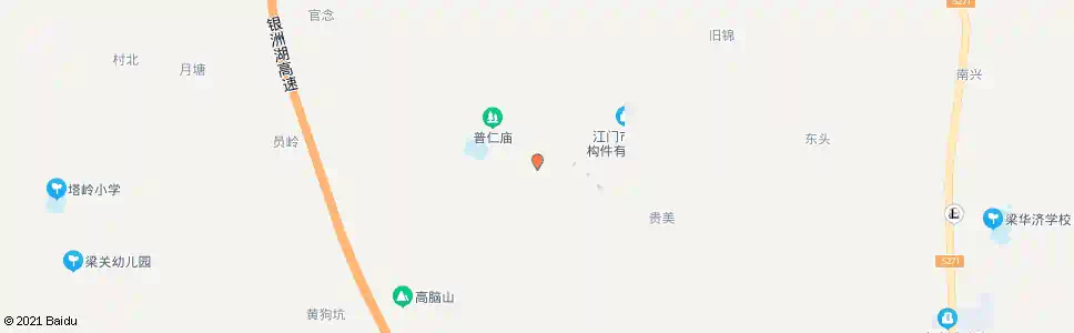 江门富美村_公交站地图_江门公交_妙搜公交查询2025