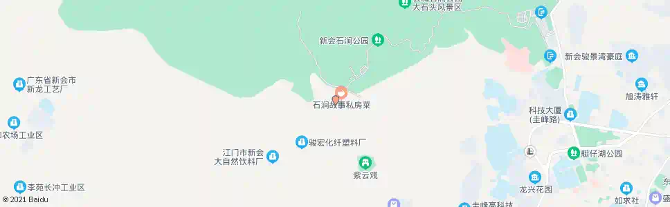 江门石涧公园_公交站地图_江门公交_妙搜公交查询2025