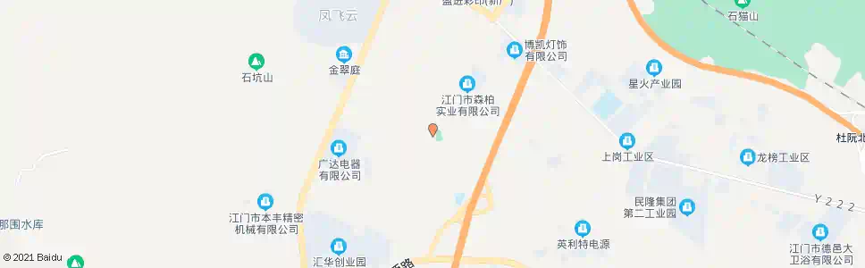 江门亭园_公交站地图_江门公交_妙搜公交查询2025