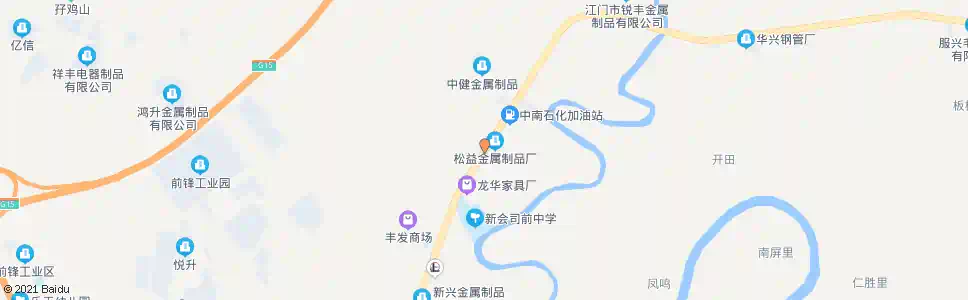 江门新建_公交站地图_江门公交_妙搜公交查询2025