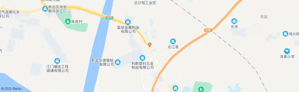 江门五四_公交站地图_江门公交_妙搜公交查询2025