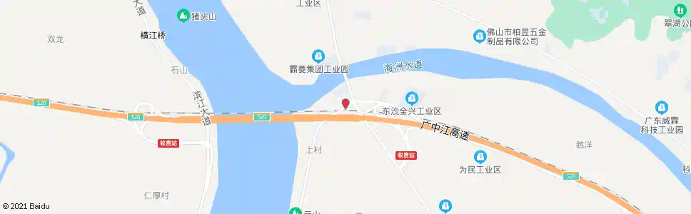 江门白藤桥_公交站地图_江门公交_妙搜公交查询2025