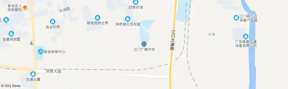 江门光裕中学站_公交站地图_江门公交_妙搜公交查询2025