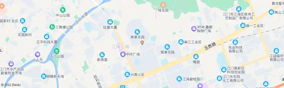 江门南泉花园_公交站地图_江门公交_妙搜公交查询2025