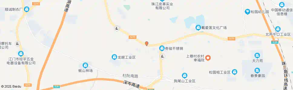 江门龙安_公交站地图_江门公交_妙搜公交查询2025