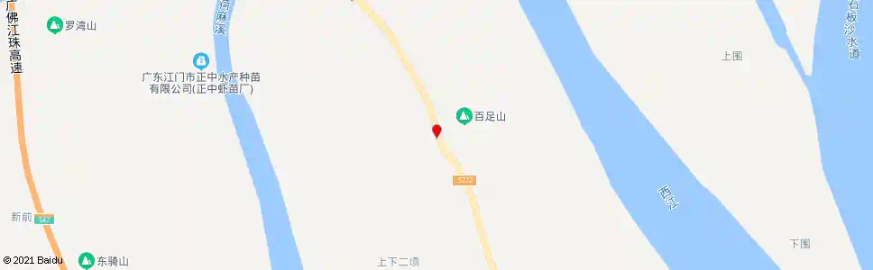 江门黄布五村_公交站地图_江门公交_妙搜公交查询2025