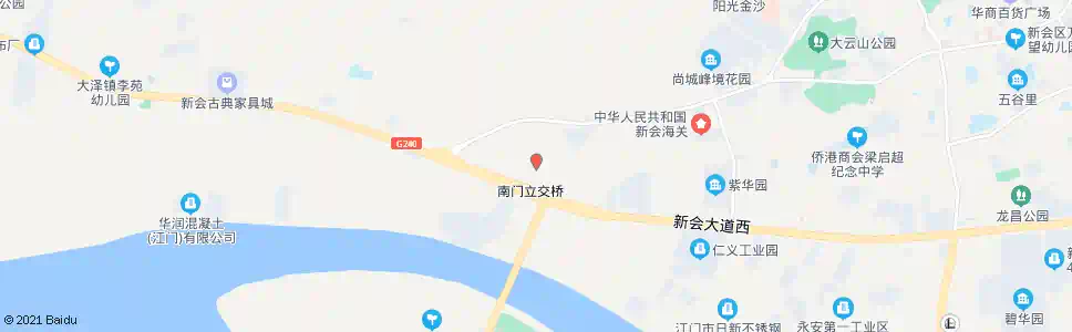 江门汾水江村_公交站地图_江门公交_妙搜公交查询2025