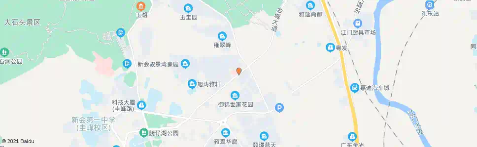 江门东侯路1_公交站地图_江门公交_妙搜公交查询2025