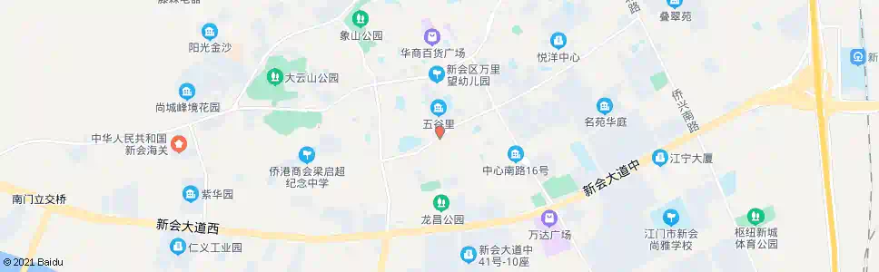 江门龙昌路_公交站地图_江门公交_妙搜公交查询2025