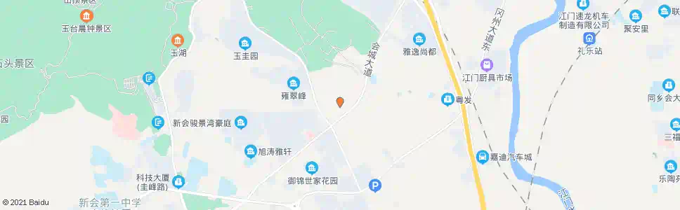江门新会检测站_公交站地图_江门公交_妙搜公交查询2025