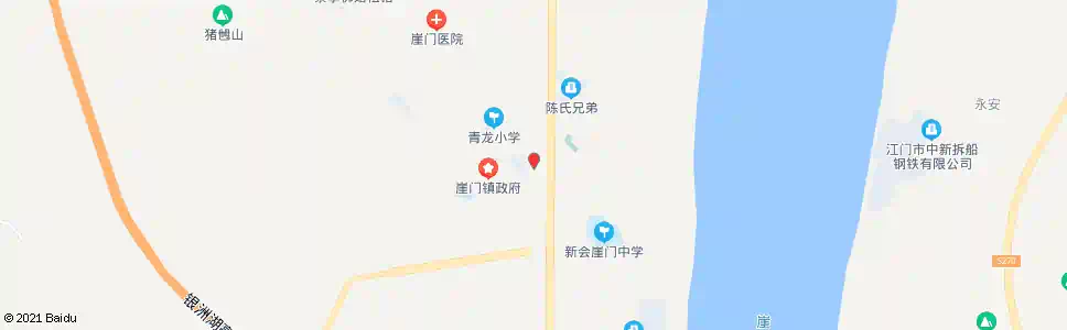 江门黄冲_公交站地图_江门公交_妙搜公交查询2025