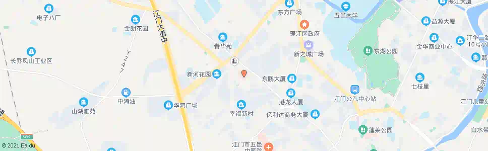 江门市三医院_公交站地图_江门公交_妙搜公交查询2025