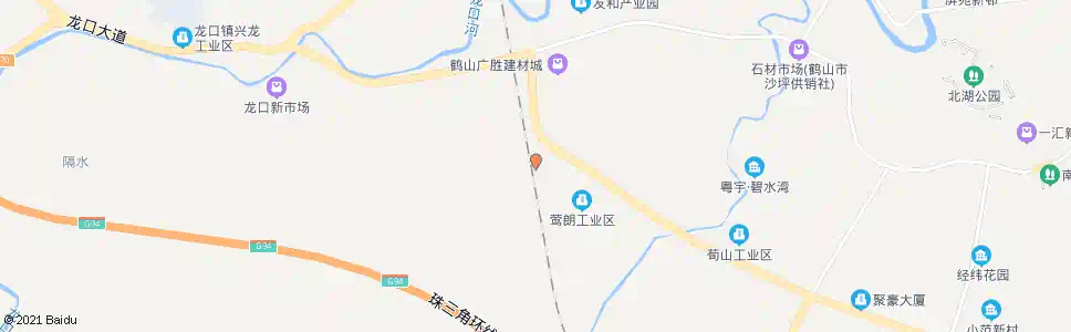 江门三江大道北站_公交站地图_江门公交_妙搜公交查询2025