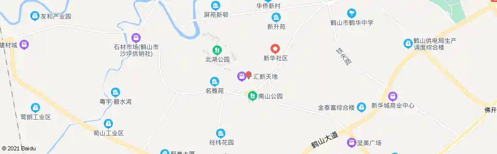 江门鹤山邮政局_公交站地图_江门公交_妙搜公交查询2025