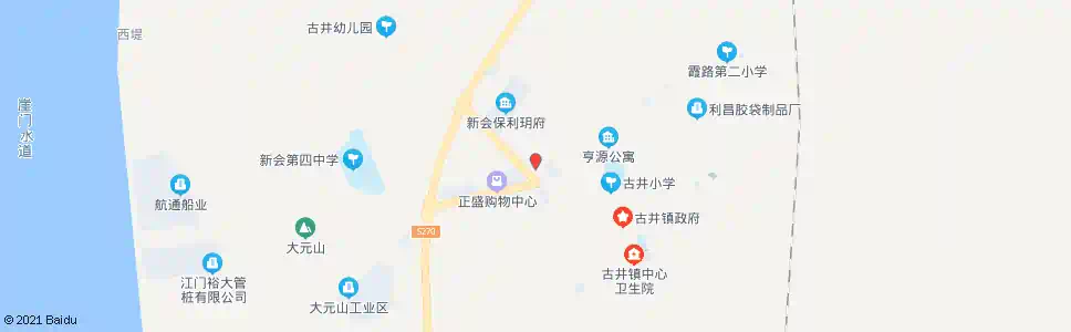 江门古井车站_公交站地图_江门公交_妙搜公交查询2025