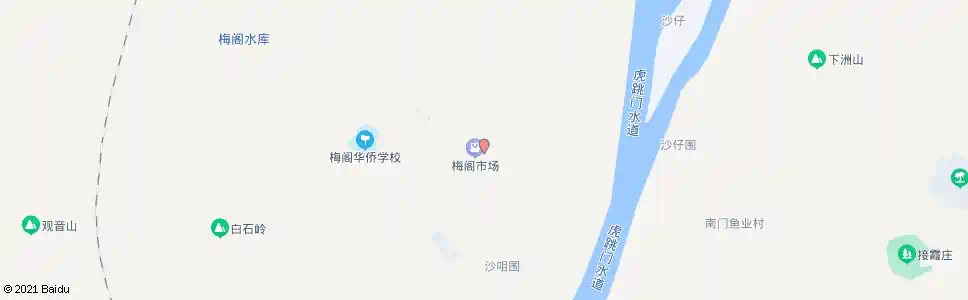 江门梅阁总站_公交站地图_江门公交_妙搜公交查询2025