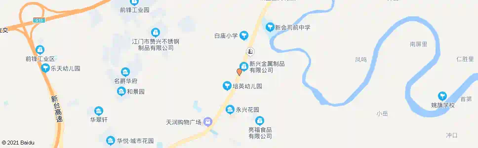 江门马涌_公交站地图_江门公交_妙搜公交查询2025