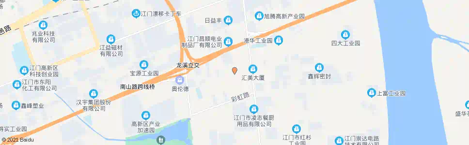 江门科苑中路_公交站地图_江门公交_妙搜公交查询2025