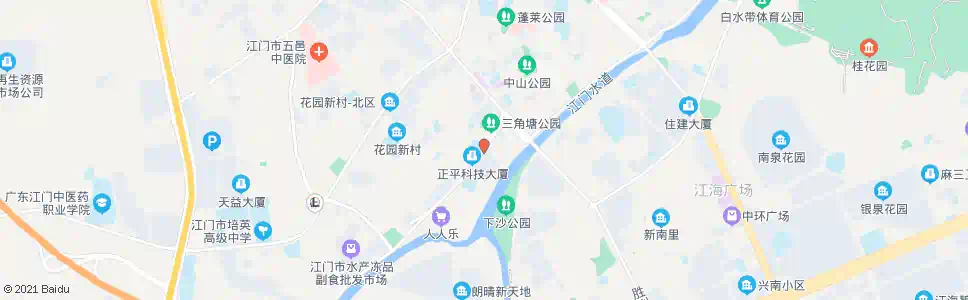 江门华侨中学(S271)_公交站地图_江门公交_妙搜公交查询2025