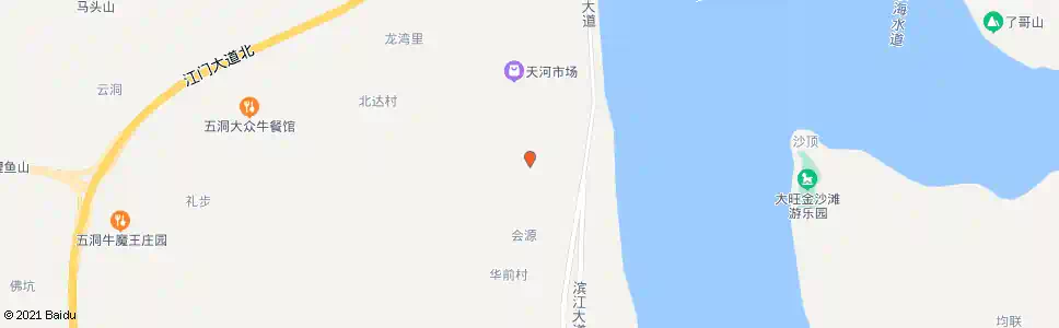 江门龙坑村_公交站地图_江门公交_妙搜公交查询2025