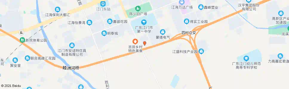 江门礼东食街_公交站地图_江门公交_妙搜公交查询2025