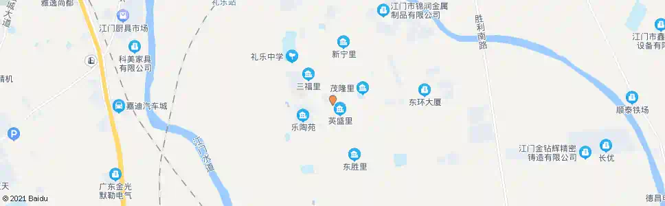 江门乐中市场_公交站地图_江门公交_妙搜公交查询2025