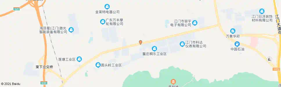 江门桐井村口_公交站地图_江门公交_妙搜公交查询2025