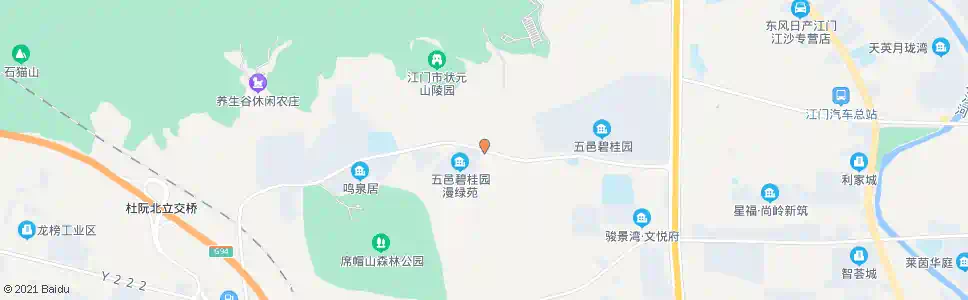 江门漫绿小区_公交站地图_江门公交_妙搜公交查询2025