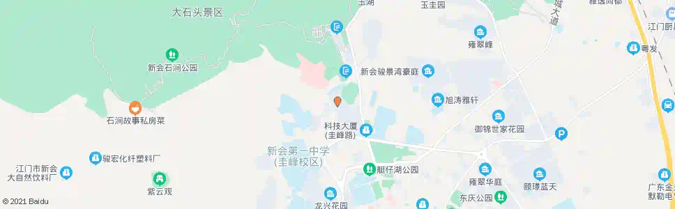江门北园新村_公交站地图_江门公交_妙搜公交查询2025