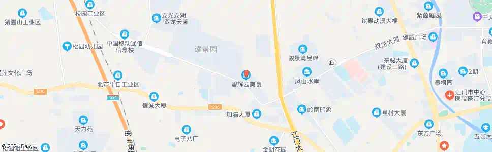 江门碧辉园(杜阮北一路)_公交站地图_江门公交_妙搜公交查询2025