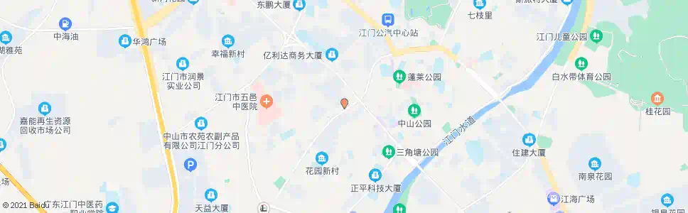 江门东方红_公交站地图_江门公交_妙搜公交查询2025