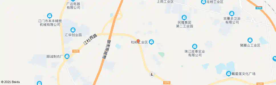 江门井根工业园_公交站地图_江门公交_妙搜公交查询2025