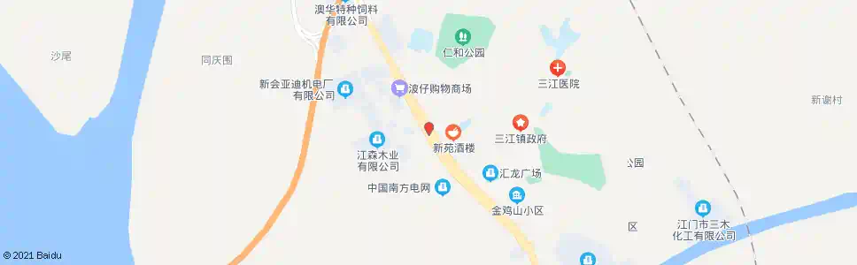 江门交祖围村_公交站地图_江门公交_妙搜公交查询2025