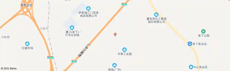 江门江沙工业园(棠下)_公交站地图_江门公交_妙搜公交查询2025