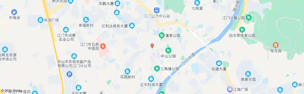 江门河北2_公交站地图_江门公交_妙搜公交查询2025