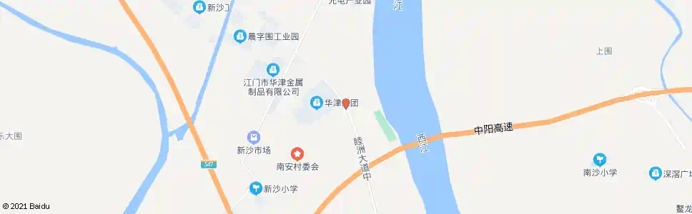 江门南安村路口_公交站地图_江门公交_妙搜公交查询2025