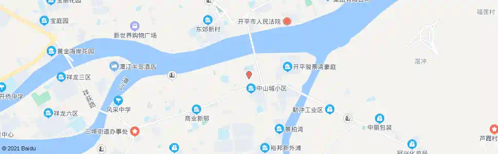 江门中山市场站_公交站地图_江门公交_妙搜公交查询2025