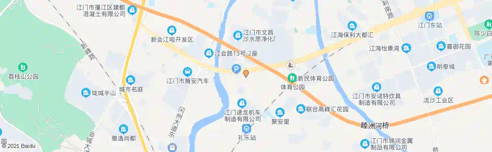 江门利生车城_公交站地图_江门公交_妙搜公交查询2025