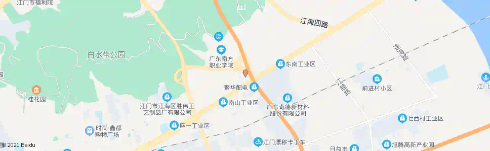 江门南方学院_公交站地图_江门公交_妙搜公交查询2025